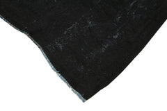 Geometric Kilim Siyah Geometrik Keçi Tüyü El Dokuma Halısı 193x321 Agacan