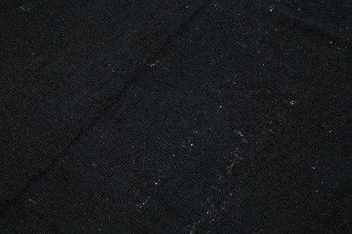 Geometric Kilim Siyah Geometrik Keçi Tüyü El Dokuma Halısı 193x321 Agacan