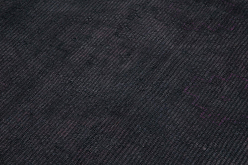 Geometric Kilim Siyah Geometrik Keçi Tüyü El Dokuma Halısı 173x303 Agacan