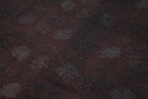 Geometric Kilim Kahverengi Geometrik Keçi Tüyü El Dokuma Halısı 185x325 Agacan