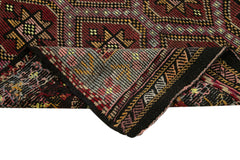 Geometric Kilim Beyaz Geometrik Keçi Tüyü El Dokuma Halısı 183x250 Agacan