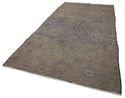 Geometric Kilim Bej Geometrik Keçi Tüyü El Dokuma Halısı 184x350 Agacan