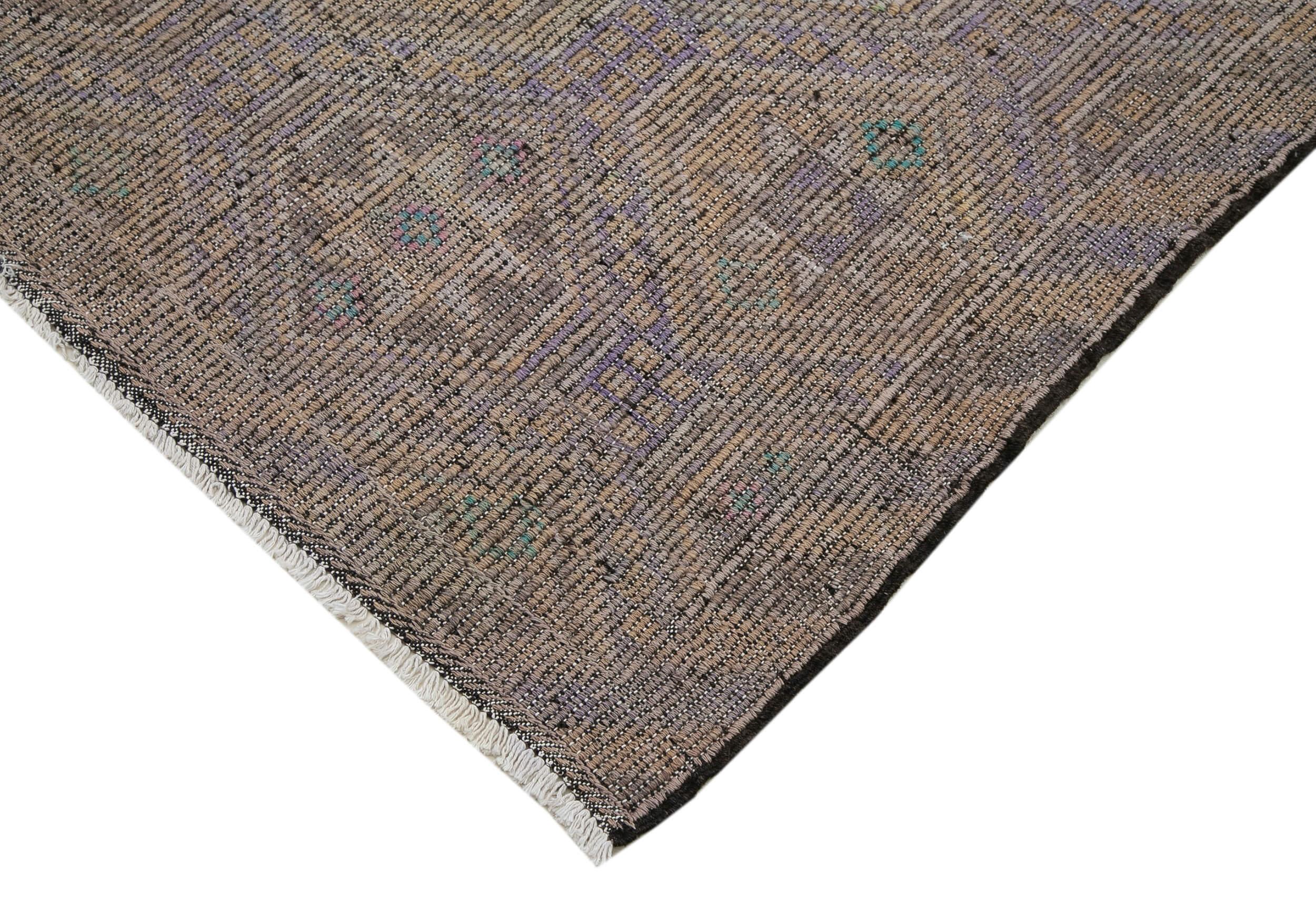 Geometric Kilim Bej Geometrik Keçi Tüyü El Dokuma Halısı 184x350 Agacan