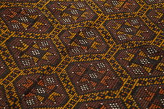 Geometric Kilim Beyaz Geometrik Keçi Tüyü El Dokuma Halısı 180x305 Agacan