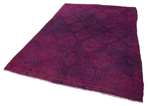 Geometric Kilim Pembe Geometrik Keçi Tüyü El Dokuma Halısı 205x300 Agacan