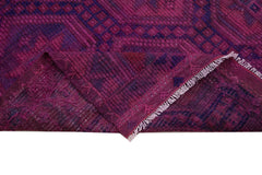 Geometric Kilim Pembe Geometrik Keçi Tüyü El Dokuma Halısı 205x300 Agacan