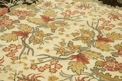 Tebriz Bej Klasik Pamuk Yün El Dokuma Halısı 290x387 Agacan