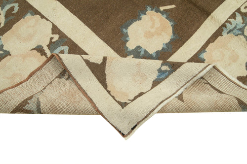 Tebriz Bej Klasik Pamuk Yün El Dokuma Halısı 223x342 Agacan