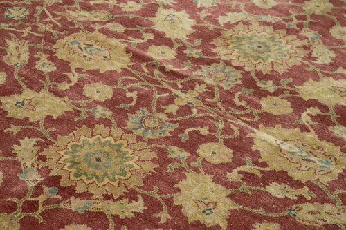 Tebriz Bej Klasik Pamuk Yün El Dokuma Halısı 256x319 Agacan