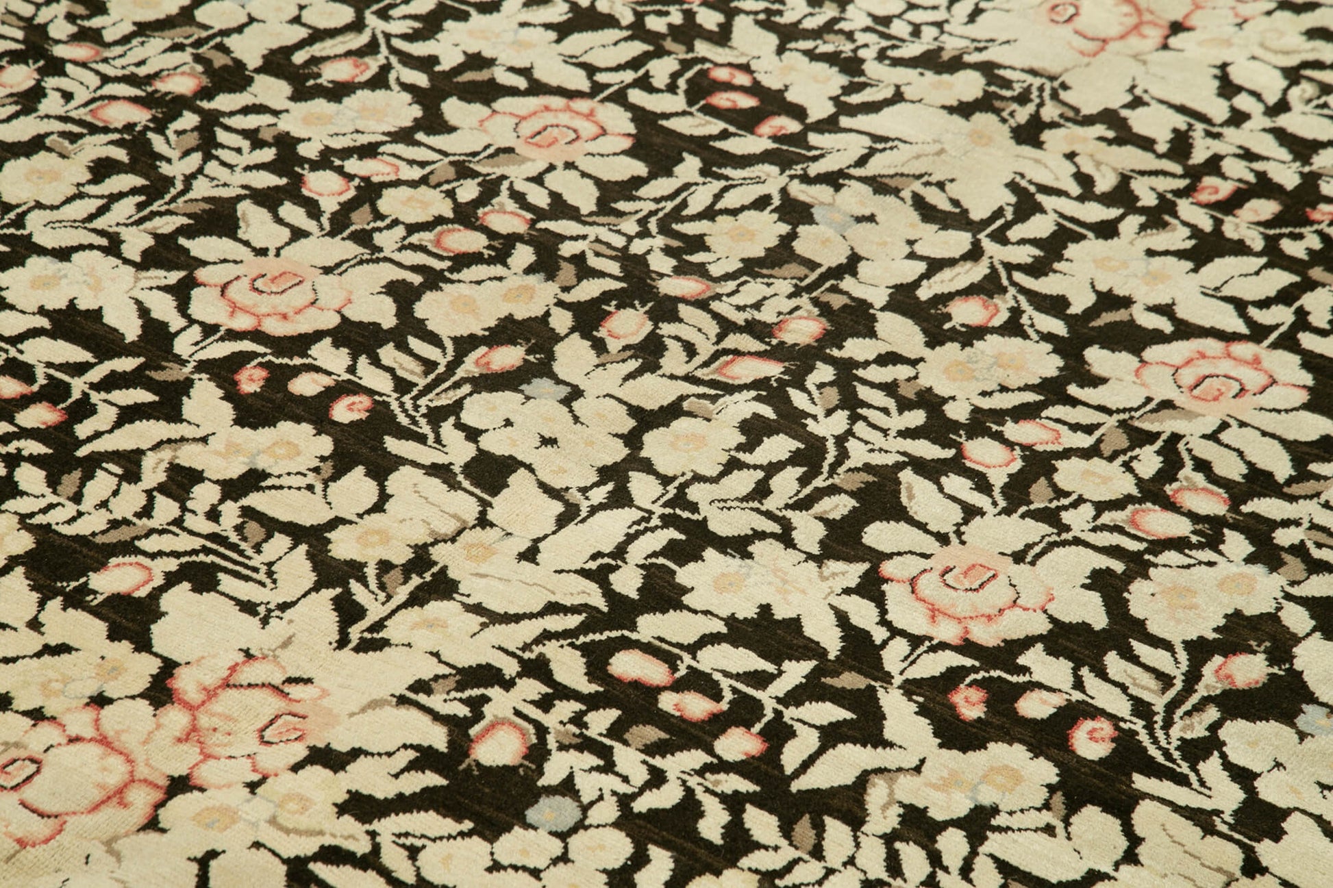 Tebriz Bej Klasik Pamuk Yün El Dokuma Halısı 274x366 Agacan