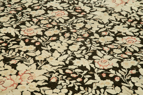 Tebriz Bej Klasik Pamuk Yün El Dokuma Halısı 274x366 Agacan