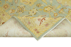 Tebriz Bej Klasik Pamuk Yün El Dokuma Halısı 264x363 Agacan