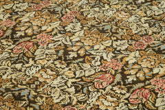 Tebriz Siyah Klasik Pamuk Yün El Dokuma Halısı 274x373 Agacan