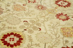 Tebriz Bej Klasik Pamuk Yün El Dokuma Halısı 268x360 Agacan