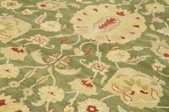 Tebriz Bej Klasik Pamuk Yün El Dokuma Halısı 268x360 Agacan