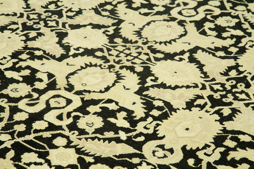 Tebriz Bej Klasik Pamuk Yün El Dokuma Halısı 287x404 Agacan