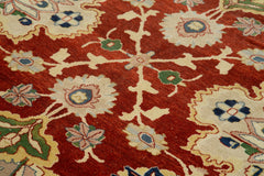 Tebriz Bej Klasik Pamuk Yün El Dokuma Halısı 252x302 Agacan