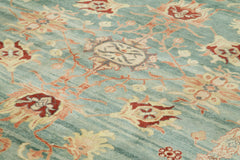 Tebriz Kırmızı Klasik Pamuk Yün El Dokuma Halısı 308x414 Agacan