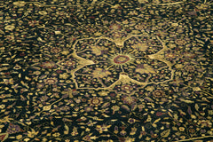 Tebriz Sarı Klasik Pamuk Yün El Dokuma Halısı 298x424 Agacan