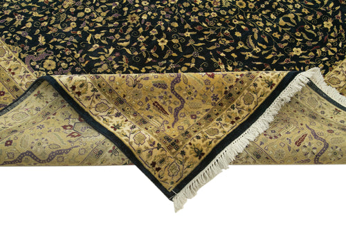 Tebriz Sarı Klasik Pamuk Yün El Dokuma Halısı 298x424 Agacan