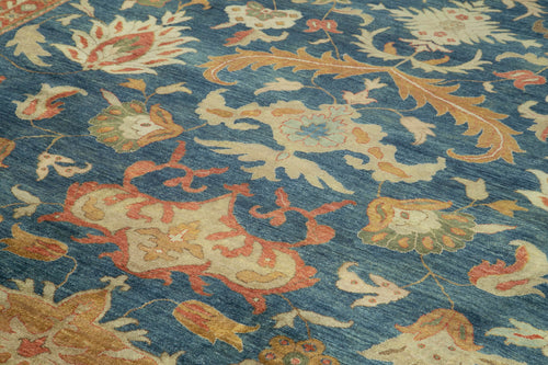 Tebriz Bej Klasik Pamuk Yün El Dokuma Halısı 367x530 Agacan