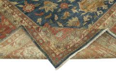 Tebriz Bej Klasik Pamuk Yün El Dokuma Halısı 367x530 Agacan