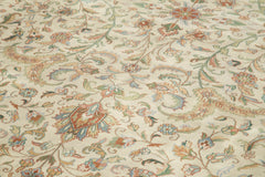 Tebriz Bej Klasik Pamuk Yün El Dokuma Halısı 363x545 Agacan