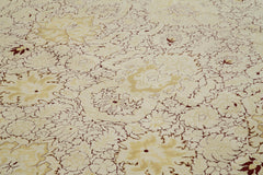 Tebriz Bej Klasik Pamuk Yün El Dokuma Halısı 363x457 Agacan