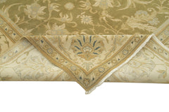 Tebriz Bej Klasik Pamuk Yün El Dokuma Halısı 367x455 Agacan