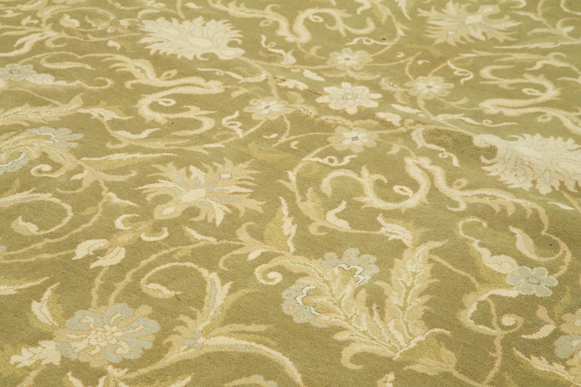 Tebriz Bej Klasik Pamuk Yün El Dokuma Halısı 358x482 Agacan