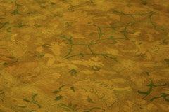 Tebriz Sarı Klasik Pamuk Yün El Dokuma Halısı 358x452 Agacan