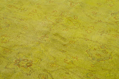 Tebriz Sarı Klasik Pamuk Yün El Dokuma Halısı 239x643 Agacan