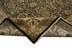 Tebriz Bej Klasik Pamuk Yün El Dokuma Halısı 360x543 Agacan