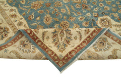 Tebriz Bej Klasik Pamuk Yün El Dokuma Halısı 364x546 Agacan