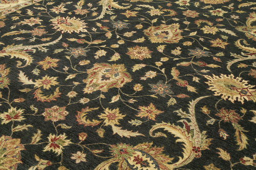 Tebriz Bej Klasik Pamuk Yün El Dokuma Halısı 362x450 Agacan