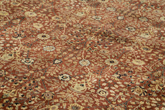 Tebriz Bej Klasik Pamuk Yün El Dokuma Halısı 360x545 Agacan