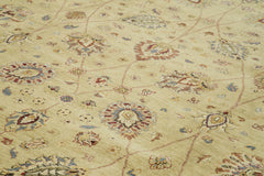 Tebriz Bej Klasik Pamuk Yün El Dokuma Halısı 362x548 Agacan