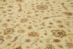 Tebriz Bej Klasik Pamuk Yün El Dokuma Halısı 363x545 Agacan