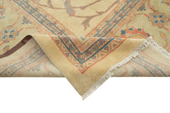 Tebriz Bej Klasik Pamuk Yün El Dokuma Halısı 405x597 Agacan