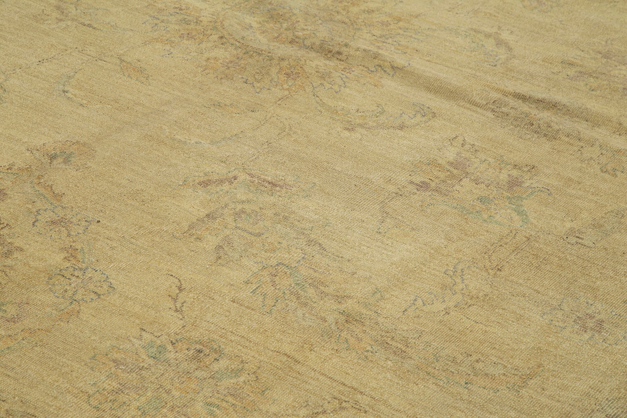 Tebriz Bej Klasik Pamuk Yün El Dokuma Halısı 358x523 Agacan