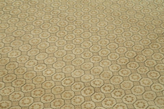 Tebriz Bej Klasik Pamuk Yün El Dokuma Halısı 358x566 Agacan