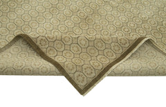 Tebriz Bej Klasik Pamuk Yün El Dokuma Halısı 358x566 Agacan