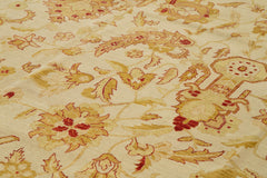 Tebriz Bej Klasik Pamuk Yün El Dokuma Halısı 368x573 Agacan