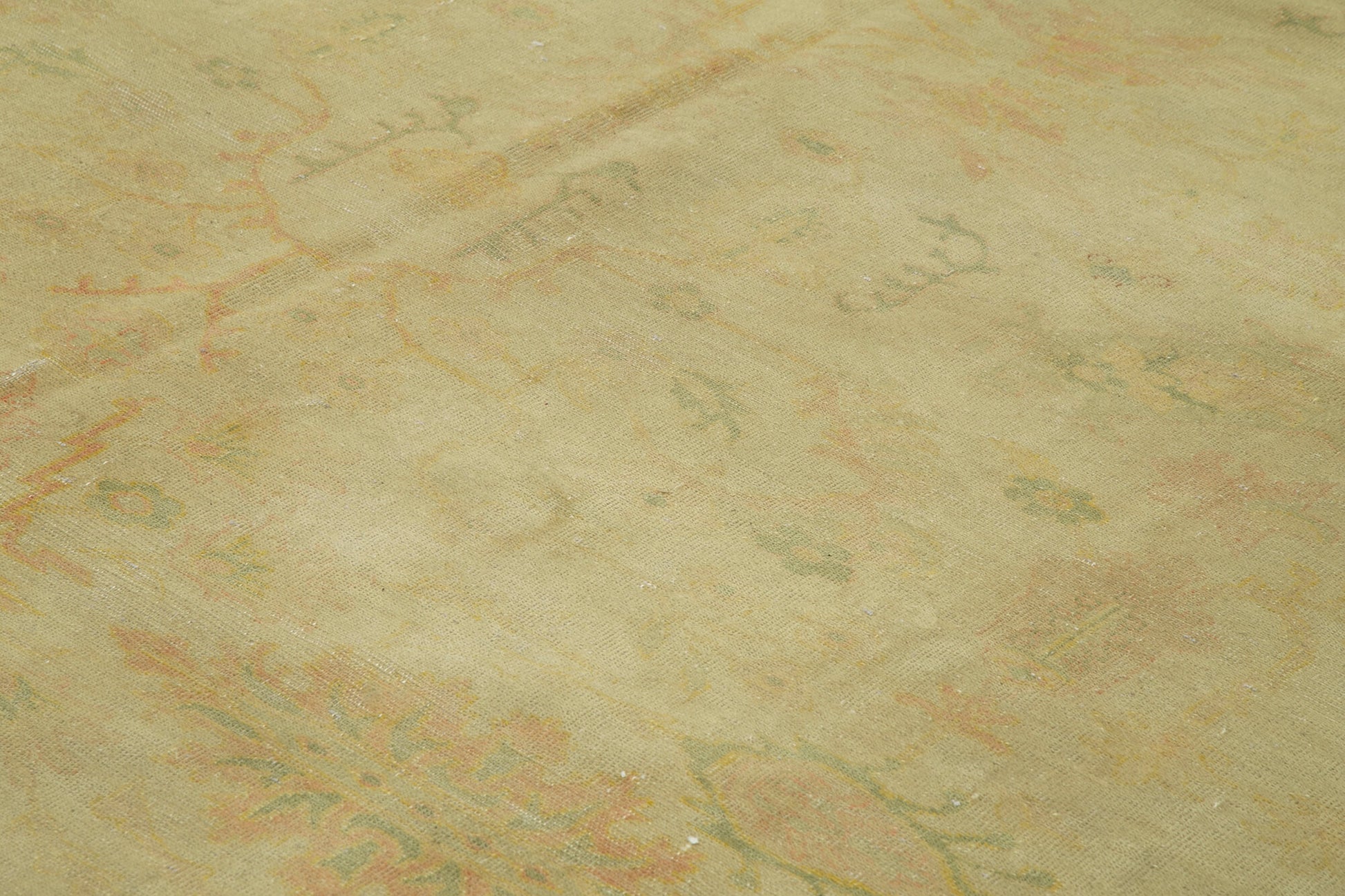 Tebriz Bej Klasik Pamuk Yün El Dokuma Halısı 385x513 Agacan