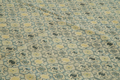 Tebriz Bej Klasik Pamuk Yün El Dokuma Halısı 362x541 Agacan