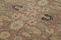 Tebriz Bej Klasik Pamuk Yün El Dokuma Halısı 400x490 Agacan