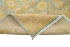 Tebriz Bej Klasik Pamuk Yün El Dokuma Halısı 312x434 Agacan