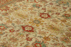 Tebriz Bej Klasik Pamuk Yün El Dokuma Halısı 262x352 Agacan