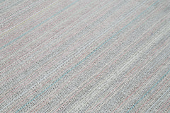 Vintage Flatweave Bej Eskitme Pamuk Yün El Dokuma Halısı 303x423 Agacan