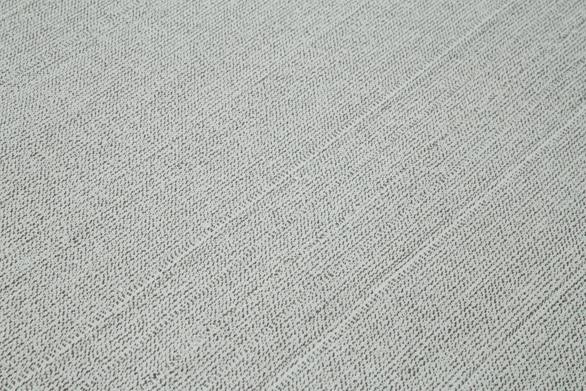 Vintage Flatweave Bej Eskitme Pamuk Yün El Dokuma Halısı 305x362 Agacan